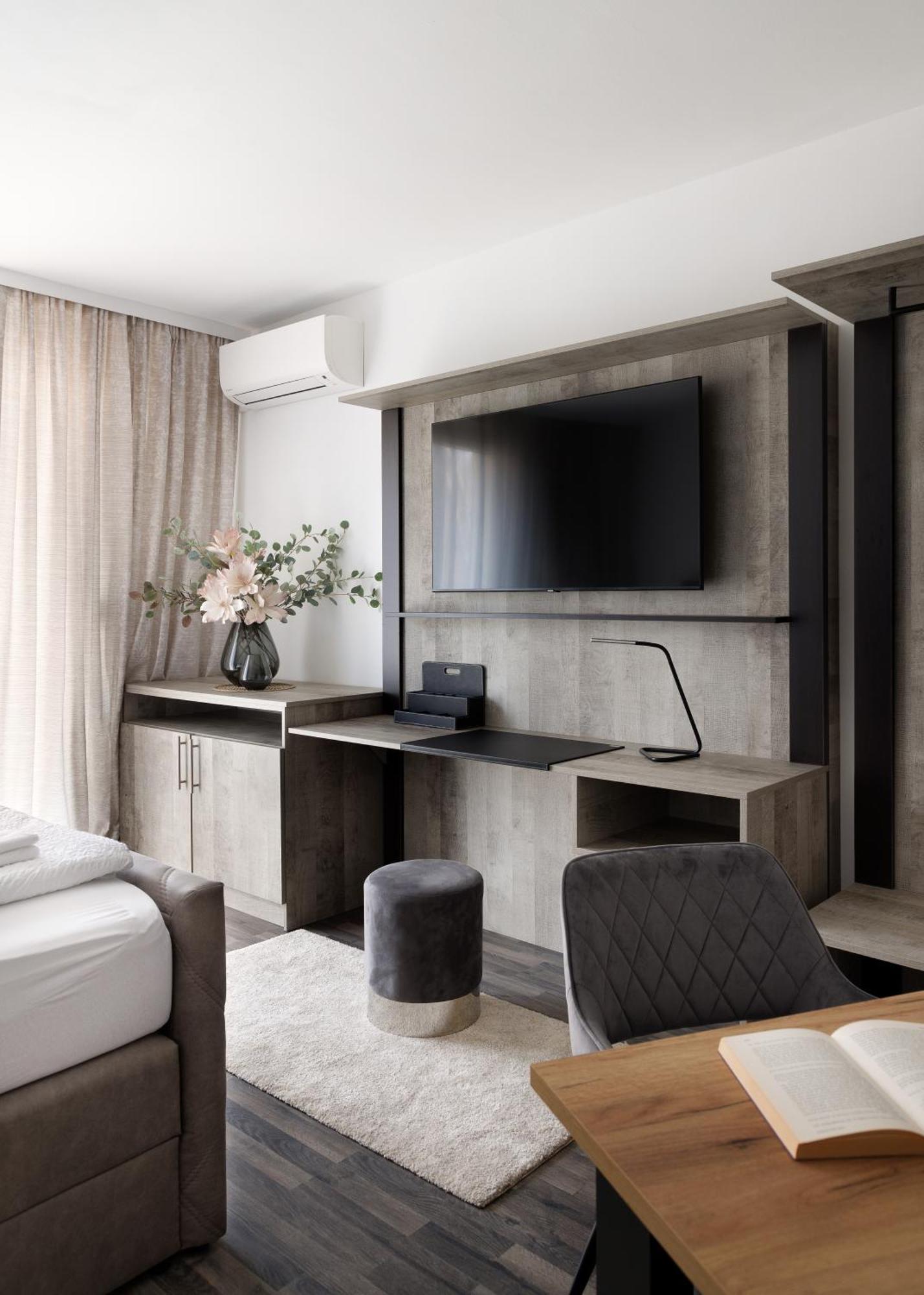 Neu! Apartment Mit Klimaanlage, Nahe Hauptbahnhof Vienna Luaran gambar